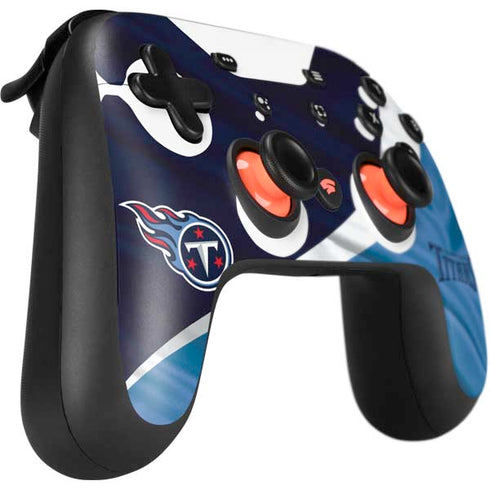 NFL Tennessee Titans Google Stadia Controller Skin